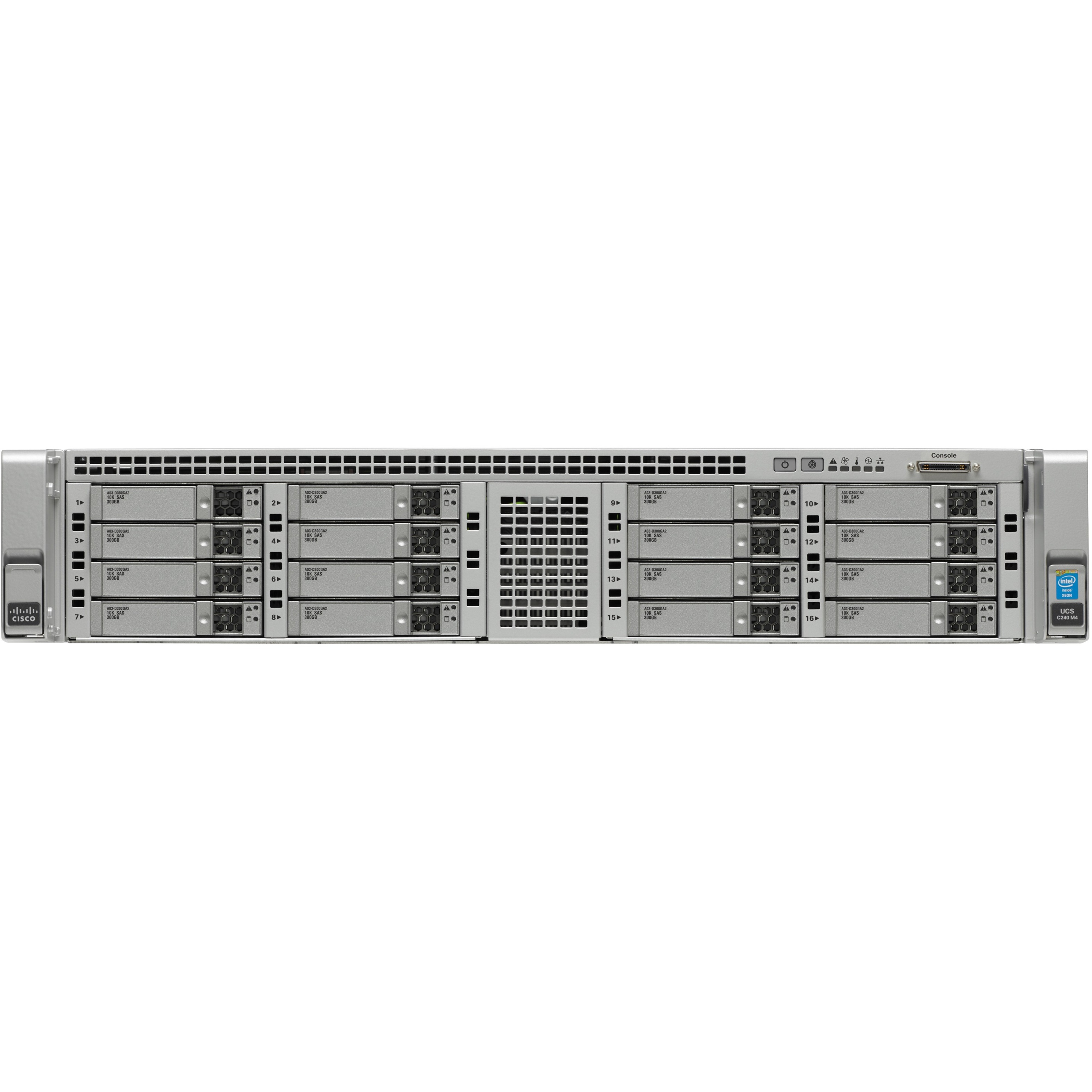 Cisco C240 M4 2U Rack Server - 1 Xeon E5-2620 v4 2.10 GHz - 32 GB RAM - 12Gb/s SAS Controller - 2 Processor Support - 1.50 TB RAM Support - DDR4 SDRAM - 0, 1, 10 RAID Levels Up to 8 MB Graphic Card - 