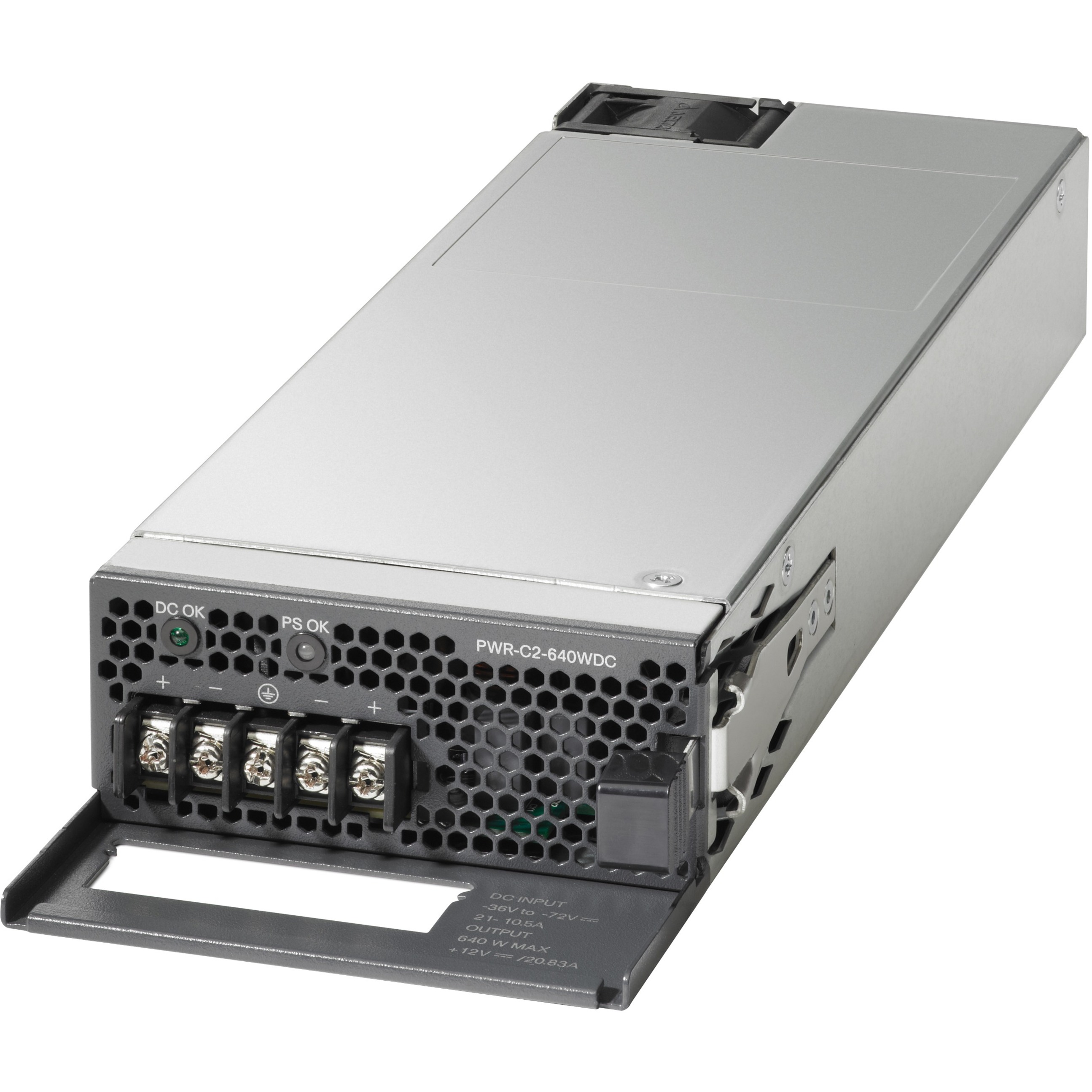 Cisco 640W DC Power Supply Spare - 12 V, -54 V Output