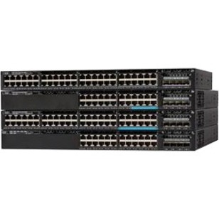 Cisco Catalyst 3650-12X48UR-E Ethernet Switch - 48 Ports - Manageable - 10 Gigabit Ethernet, Gigabit Ethernet - 10/100/1000Base-TX, 10GBase-X, 10GBase-T - 3 Layer Supported - Modular - Optical Fiber, 