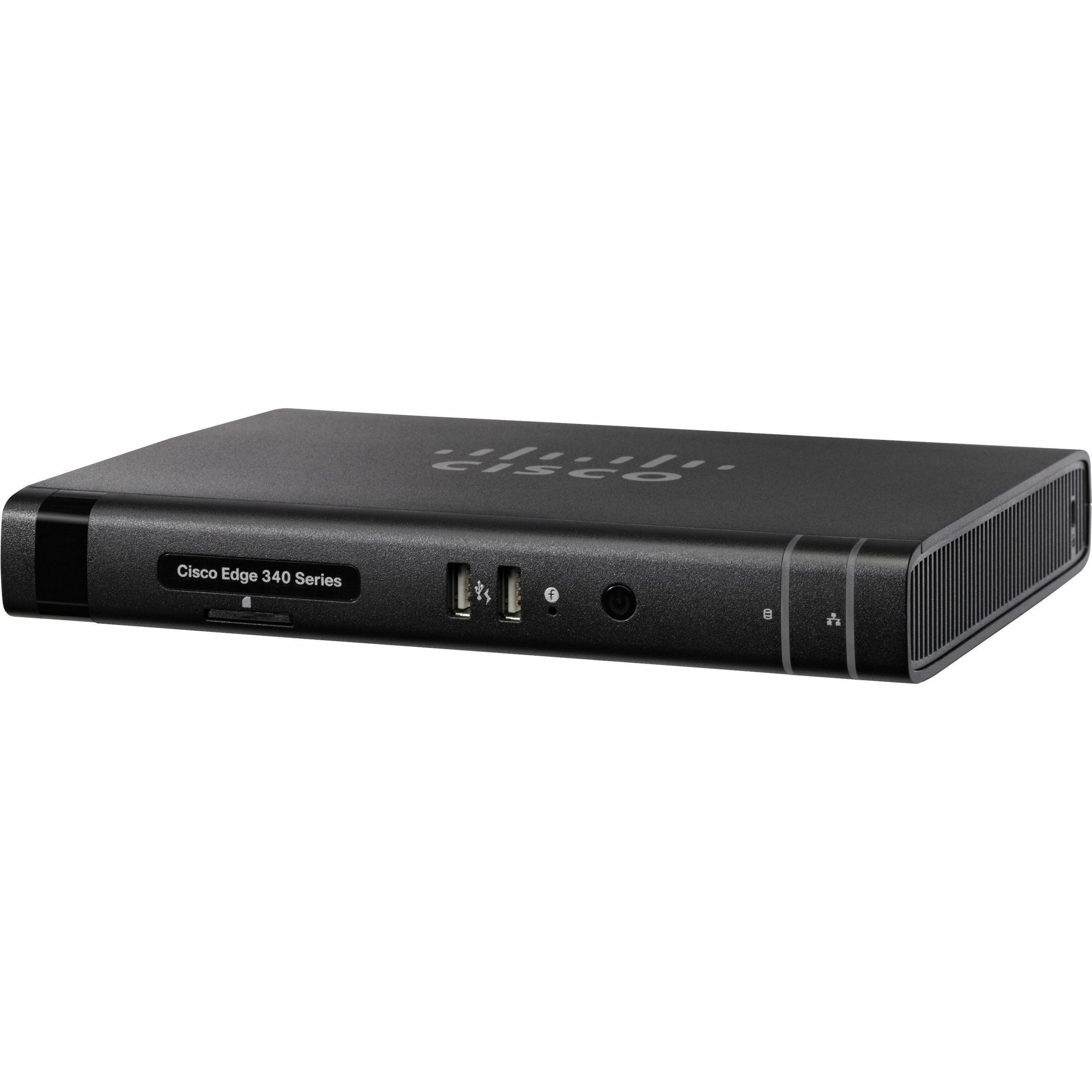 Cisco Edge 340 Digital Signage Appliance - Remanufactured 1.60 GHz - 2 GB DDR3 SDRAM - 1080p - HDMI - USB - SerialEthernet