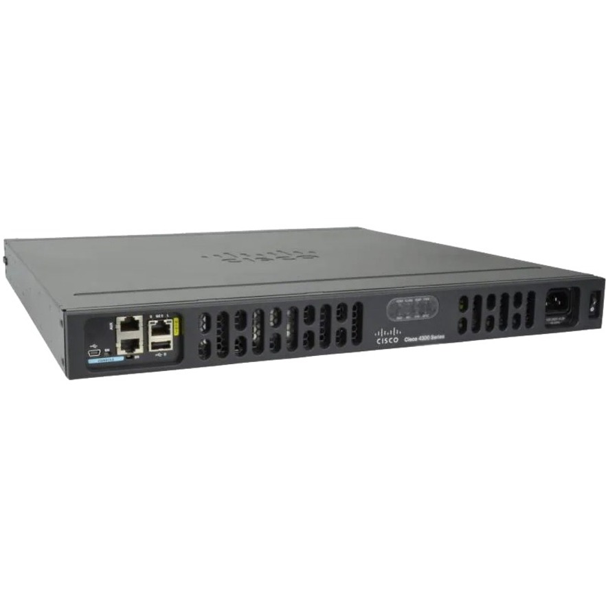 Cisco 4331 Router - Refurbished - 3 Ports - 3 RJ-45 Port(s) - Management Port - 6 SFP Slots, Network Interface Module (NIM) Slots, Integrated Services Card (ISC) Slots, Service Module Slots - 4 GB - G