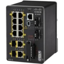 Cisco IE-2000-8TC-G-L Ethernet Switch - 8 Ports - Manageable - Gigabit Ethernet - 10/100Base-TX, 10/100/1000Base-T - Refurbished - 2 Layer Supported - 2 SFP Slots - Twisted Pair - Desktop, Rail-mounta