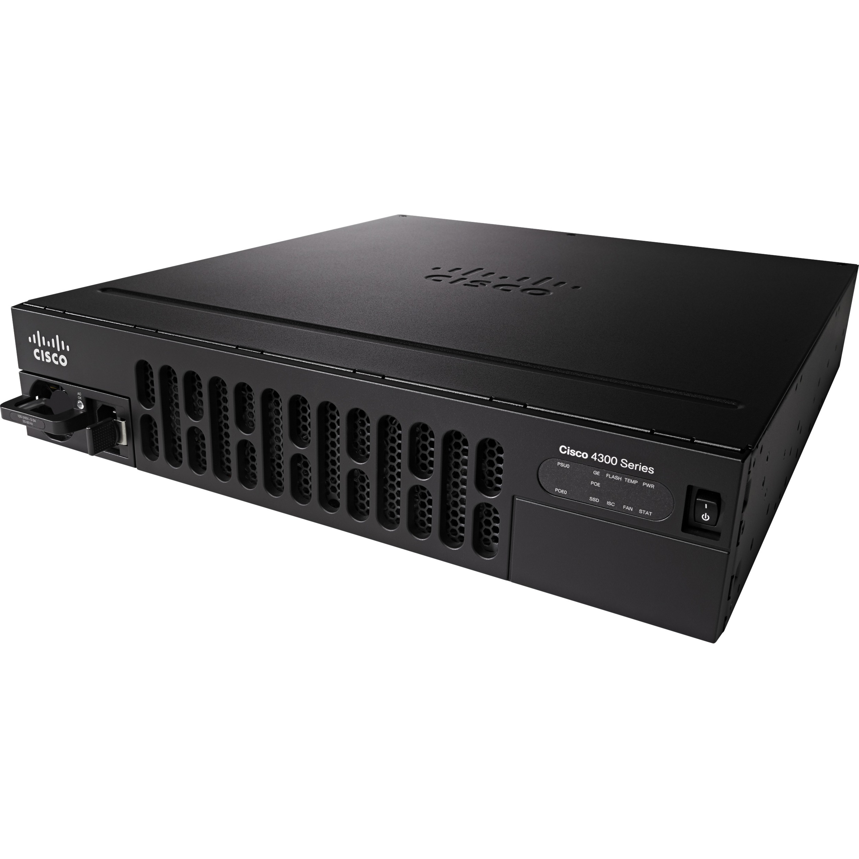 Cisco 4351 Router - Refurbished - 3 Ports - Management Port - 10 - Gigabit Ethernet - 1U - Rack-mountable, Wall Mountable - 90 Day
