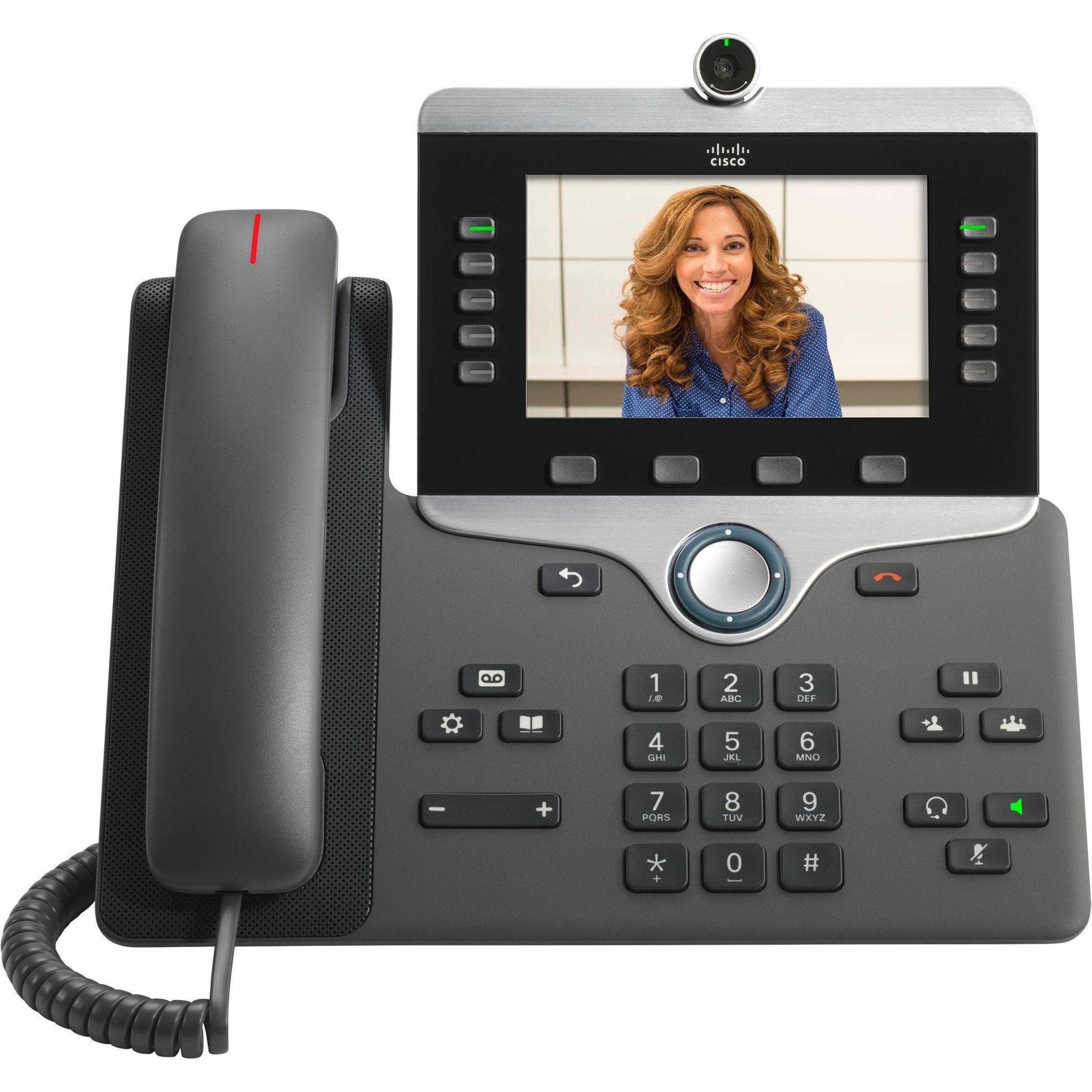 Cisco 8865 IP Phone - Corded - Corded/Cordless - Wi-Fi, Bluetooth - Wall Mountable - 5 x Total Line - VoIP - IEEE 802.11a/b/g/n/ac - Enhanced User Connect License, Unified Communications Manager Expre