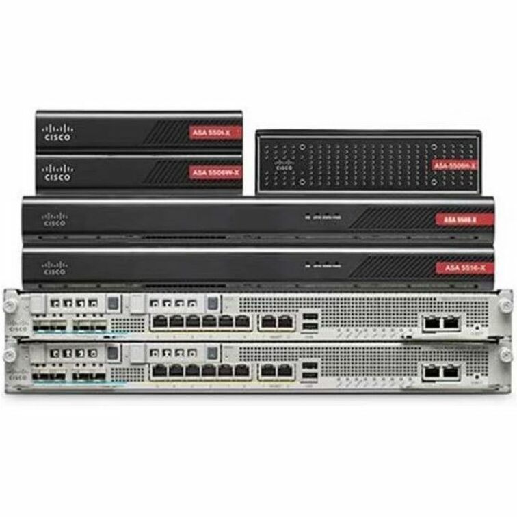 Cisco ASA 5506H-X with FirePOWER Services - 4 Port - 10/100/1000Base-T - Gigabit Ethernet - DES - 4 x RJ-45 - 50 Hz, 60 Hz - Desktop, Rack-mountable, Wall Mountable, Rail-mountable