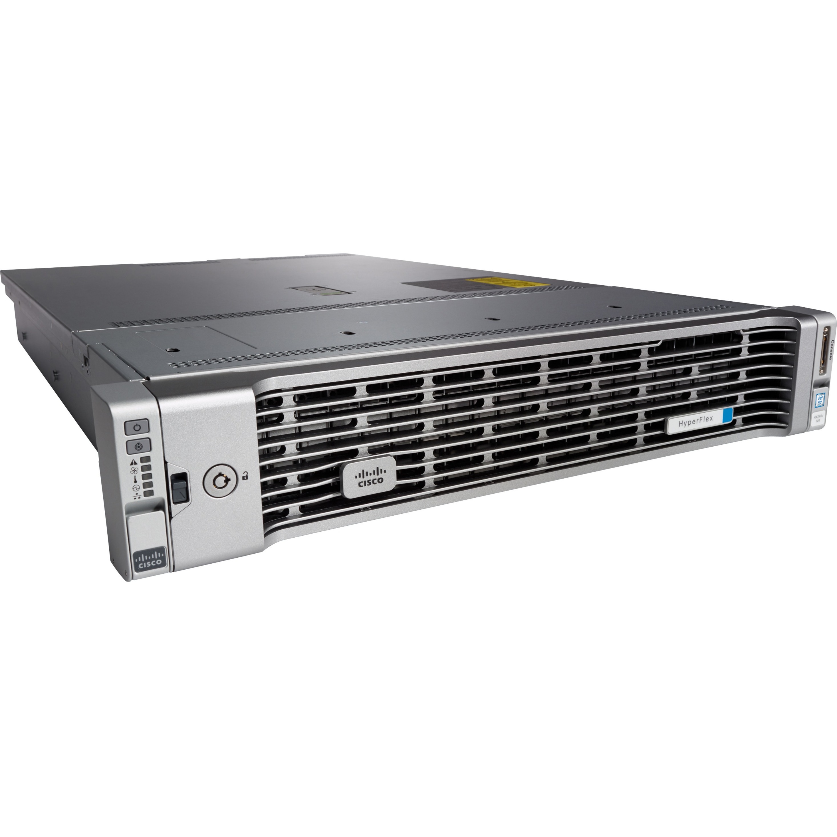Cisco HyperFlex HX240c M4 2U Rack Server - 2 Xeon E5-2630 v4 2.20 GHz - 256 GB RAM - 12Gb/s SAS Controller - 2 Processor Support - 1.50 TB RAM Support - DDR4 SDRAM Up to 8 MB Graphic Card - Gigabit Et