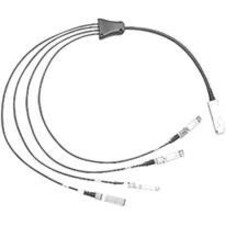 Cisco QSFP/SFP+ Network Cable - 6.56 ft QSFP/SFP+ Network Cable for Network Device, Switch - First End: 1 x QSFP Network - Male - Second End: 4 x SFP+ Network - Male - 40 Gbit/s - Brown - 1 - TAA Comp