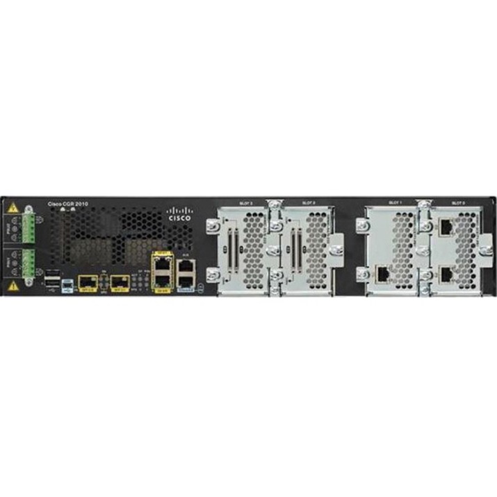 Cisco 2010 Connected Grid Router - Refurbished - 2 Ports - Management Port - 10 - Gigabit Ethernet - 2U - Rack-mountable, Wall Mountable