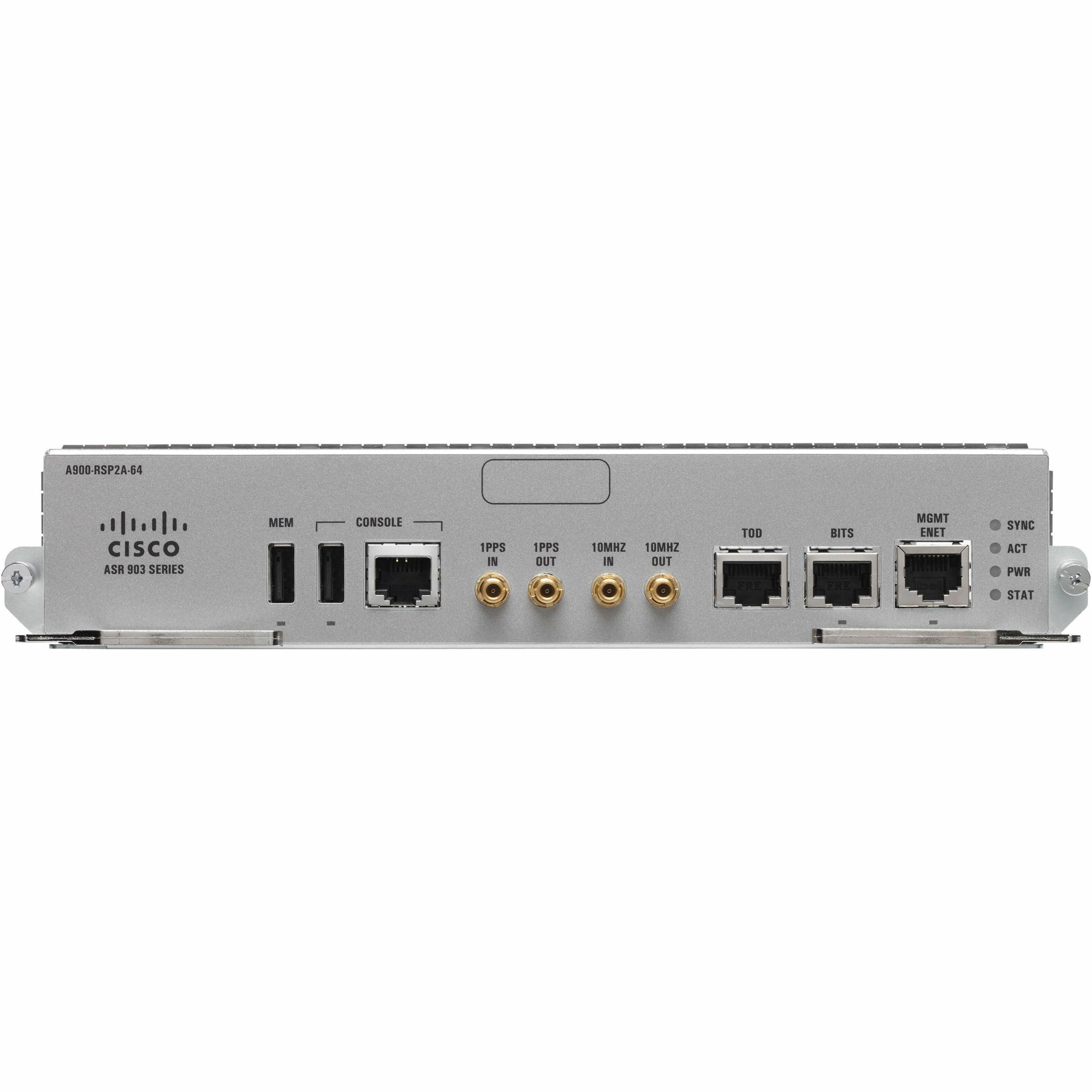 Cisco ASR 900 Route Switch Processor 2 - 64G, Base Scale - For ProcessorTwisted Pair