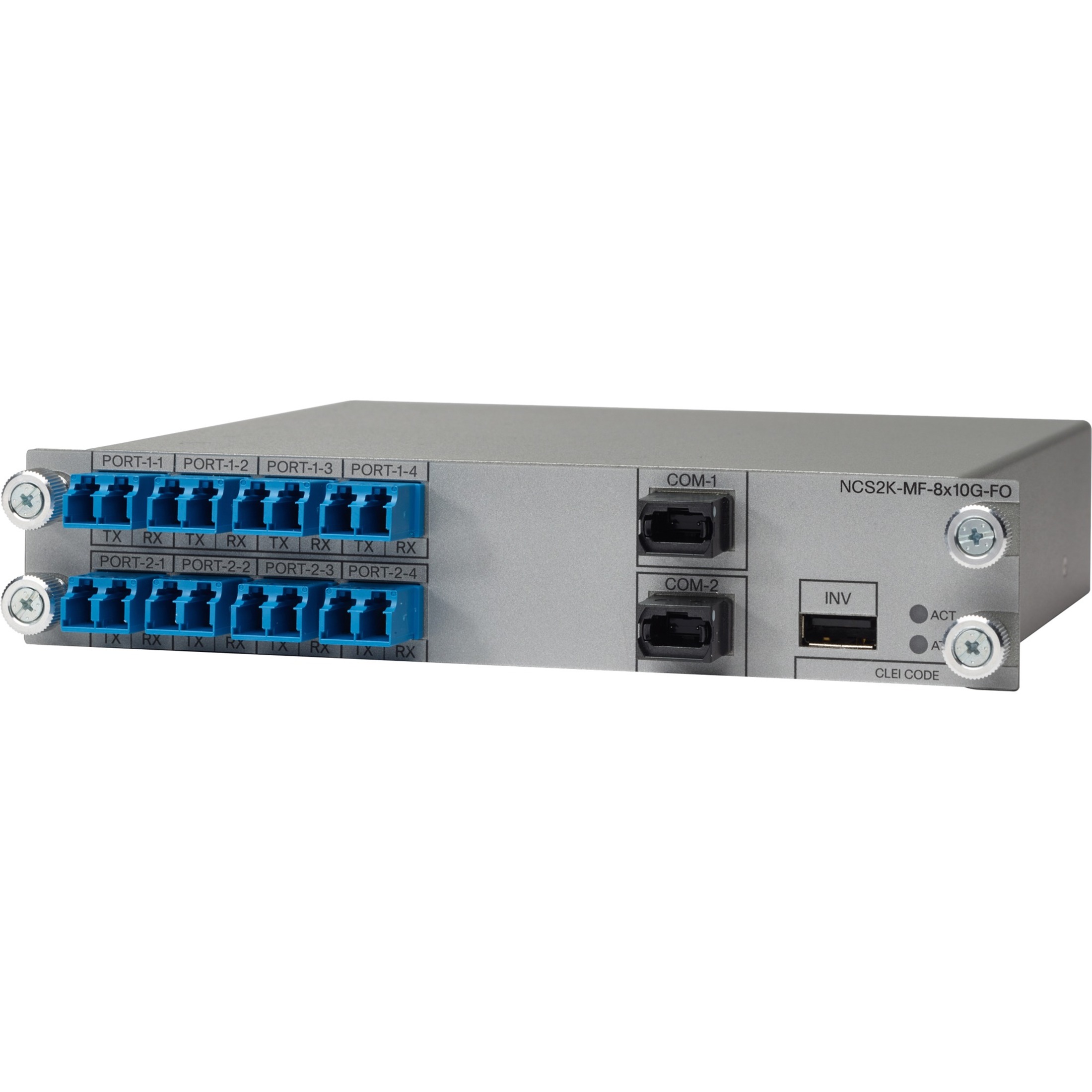 Cisco Multiplexer Module - For Data Networking, Multiplexing, Optical Network - 8 x LC Network, 2 x MPO Network, 1 x Type A USB - Optical Fiber - Plug-in Module