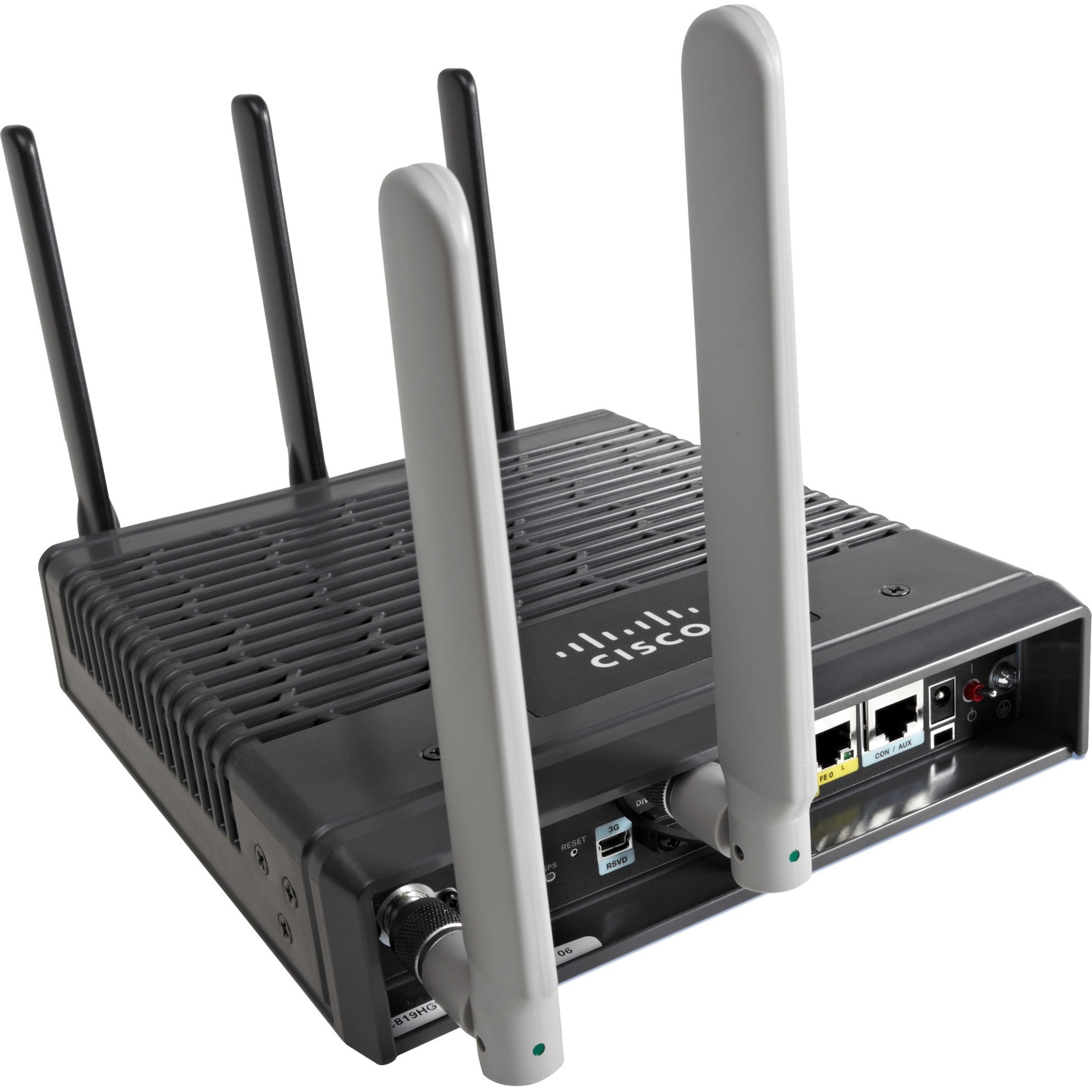 Cisco 819G Cellular, Ethernet Wireless Integrated Services Router - Refurbished - 4G - WCDMA 850, WCDMA 1900, WCDMA 2100, LTE 700 - HSPA+, HSPA, UMTS, EDGE, GPRS - 2 x Antenna - 4 x Network Port - 1 x