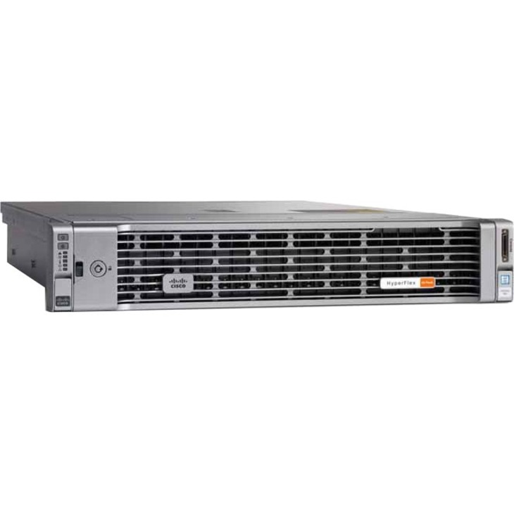 Cisco HyperFlex HXAF240c M4 2U Rack Server - 2 Xeon E5-2650 v4 2.20 GHz - 256 GB RAM - 12Gb/s SAS Controller - 2 Processor Support - 1.50 TB RAM Support - DDR4 SDRAM Up to 8 MB Graphic Card - Gigabit 