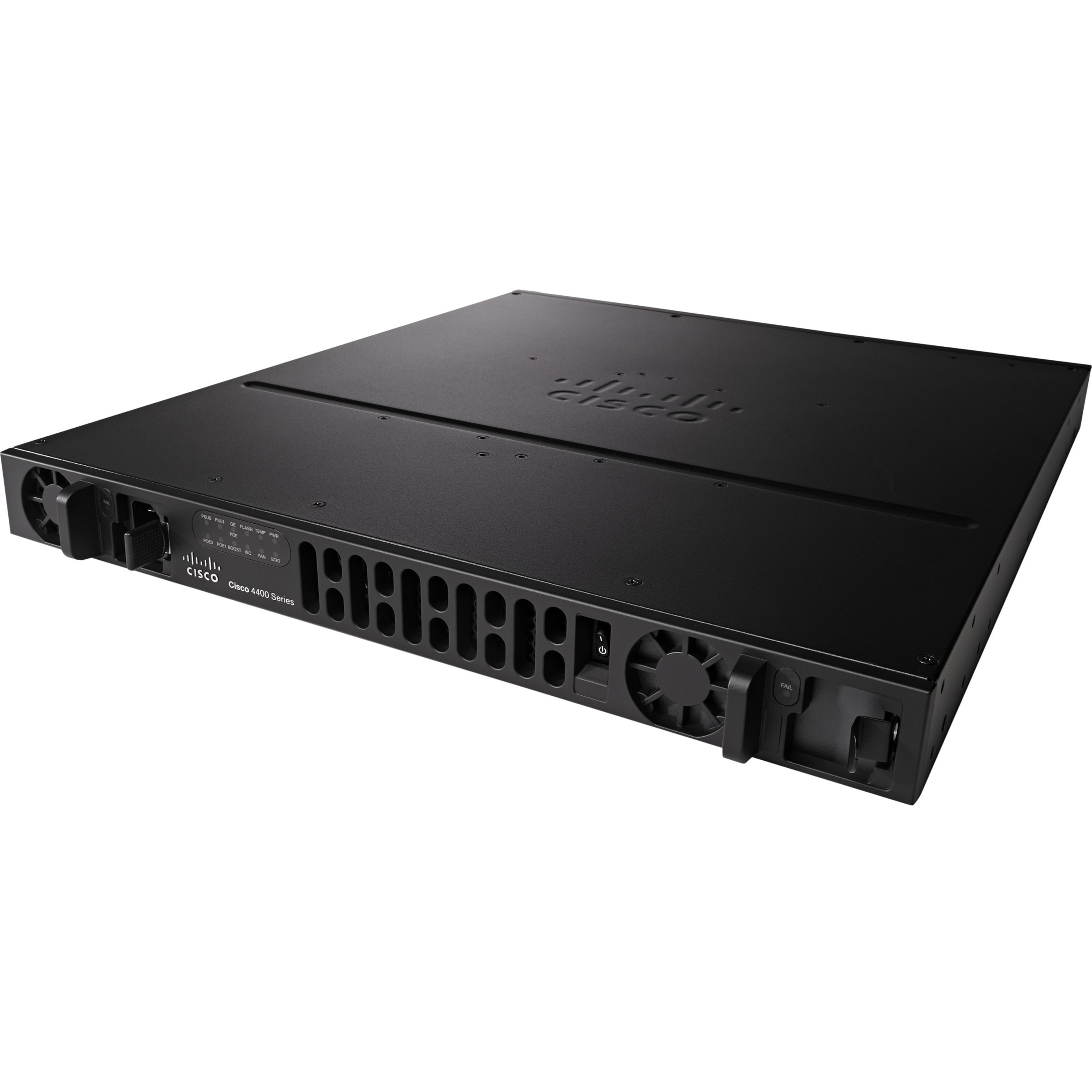 Cisco 4431 Router - Refurbished - 4 Ports - Management Port - 8 - Gigabit Ethernet - 1U - Rack-mountable, Wall Mountable - 90 Day