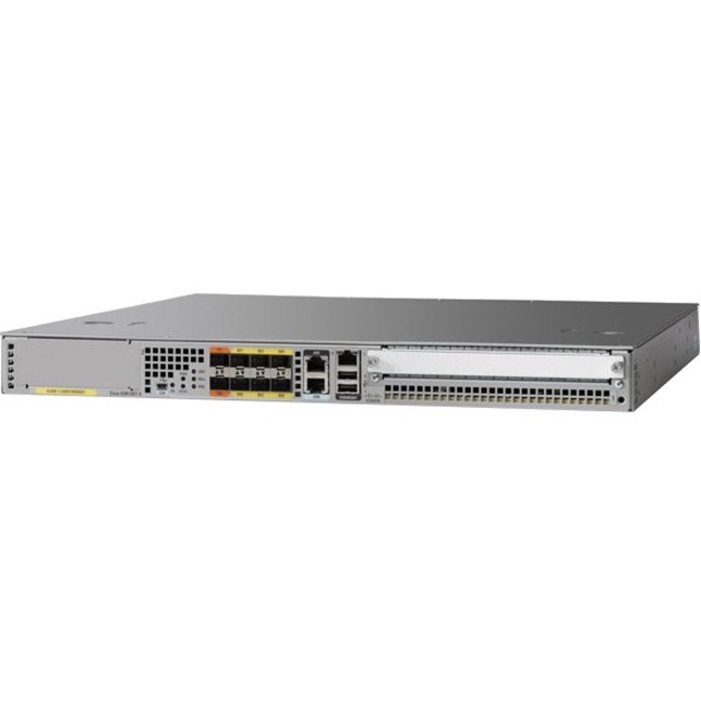 Cisco ASR 1001-X Router - T-carrier/E-carrier - Refurbished - 8 - 10 Gigabit Ethernet - Rack-mountable - 90 Day