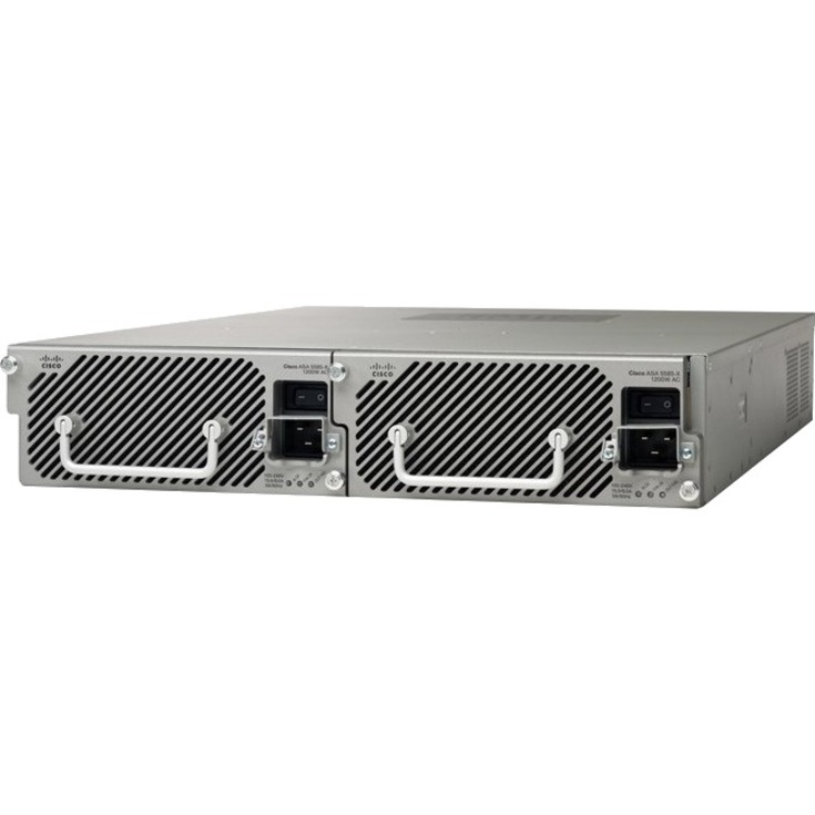Cisco 5585-X Firewall Edition Adaptive Security Appliance - 6 Port - 10/100/1000Base-T - Gigabit Ethernet - DES, 3DES, AES - 6 Total Expansion Slots - 2U - Rack-mountable