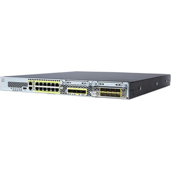 Cisco Firepower 2110 NGFW Appliance, 1RU - 12 Port - 1000Base-X, 10/100/1000Base-T - Gigabit Ethernet - 12 x RJ-45 - 4 Total Expansion Slots - 1U - Rack-mountable