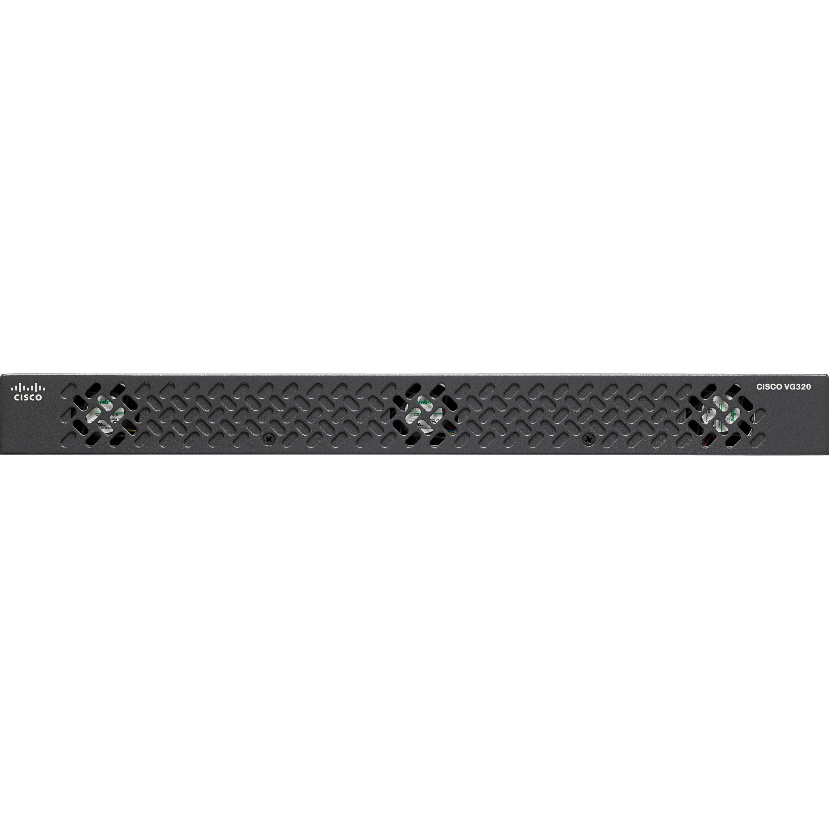 Cisco VG320 VoIP Gateway - 2 x RJ-45 - USB - Management Port - Gigabit Ethernet - 1 x Expansion Slots - Desktop, Rack-mountable, Wall Mountable