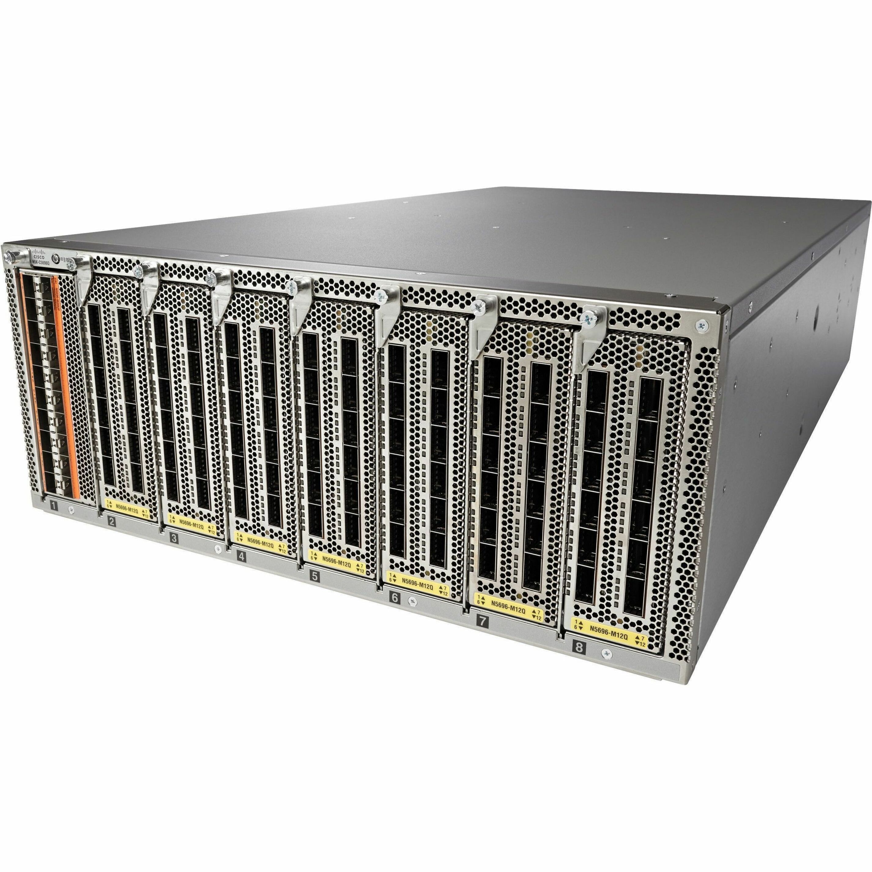 Cisco Nexus 5696Q Switch Chassis - Manageable - Refurbished - 3 Layer Supported - 4U - Rack-mountable - 1 Year Limited Warranty
