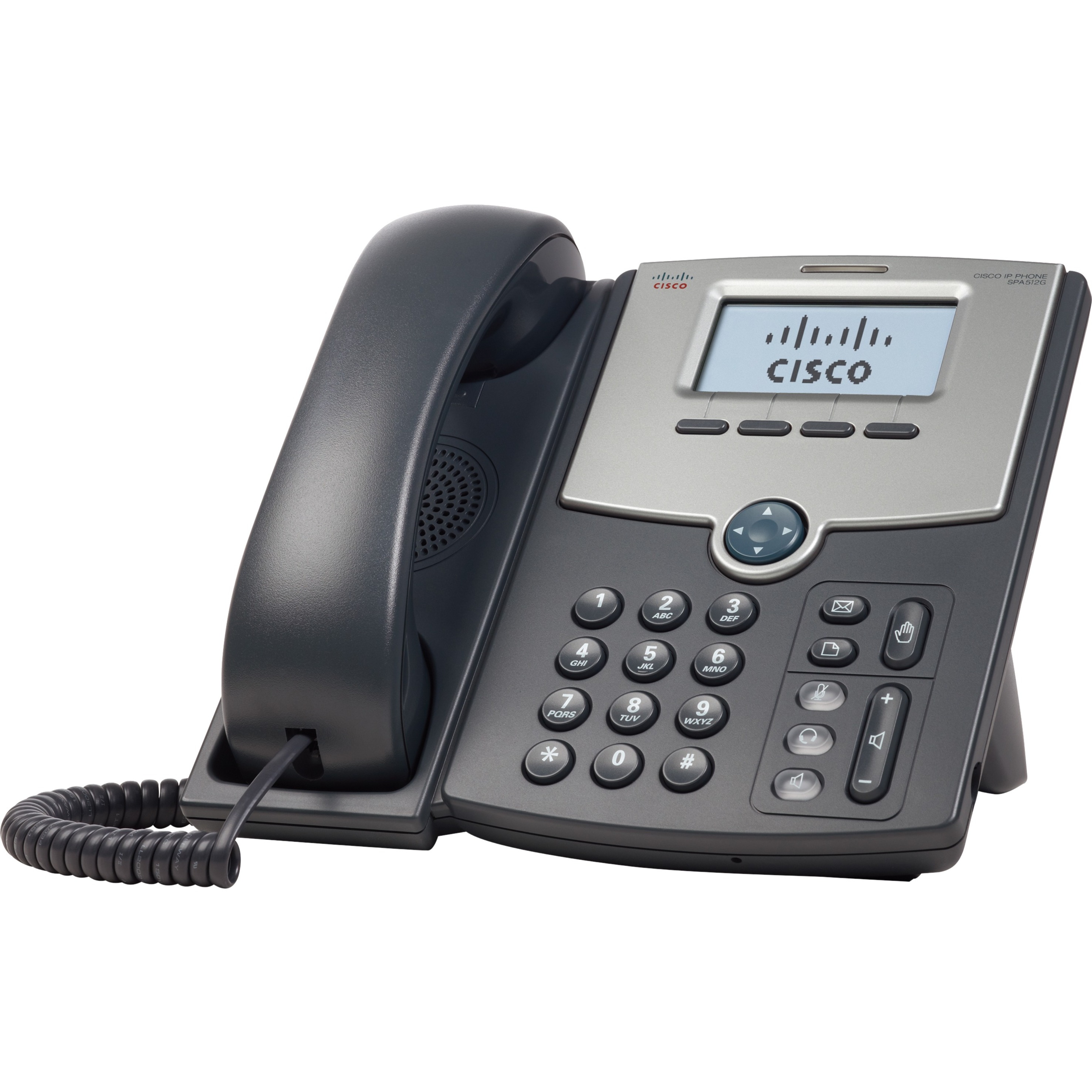 Cisco SPA512G IP Phone - Refurbished - 3 Multiple Conferencing - 1 x Total Line - VoIP LCD - 2 x Network (RJ-45) - PoE Ports