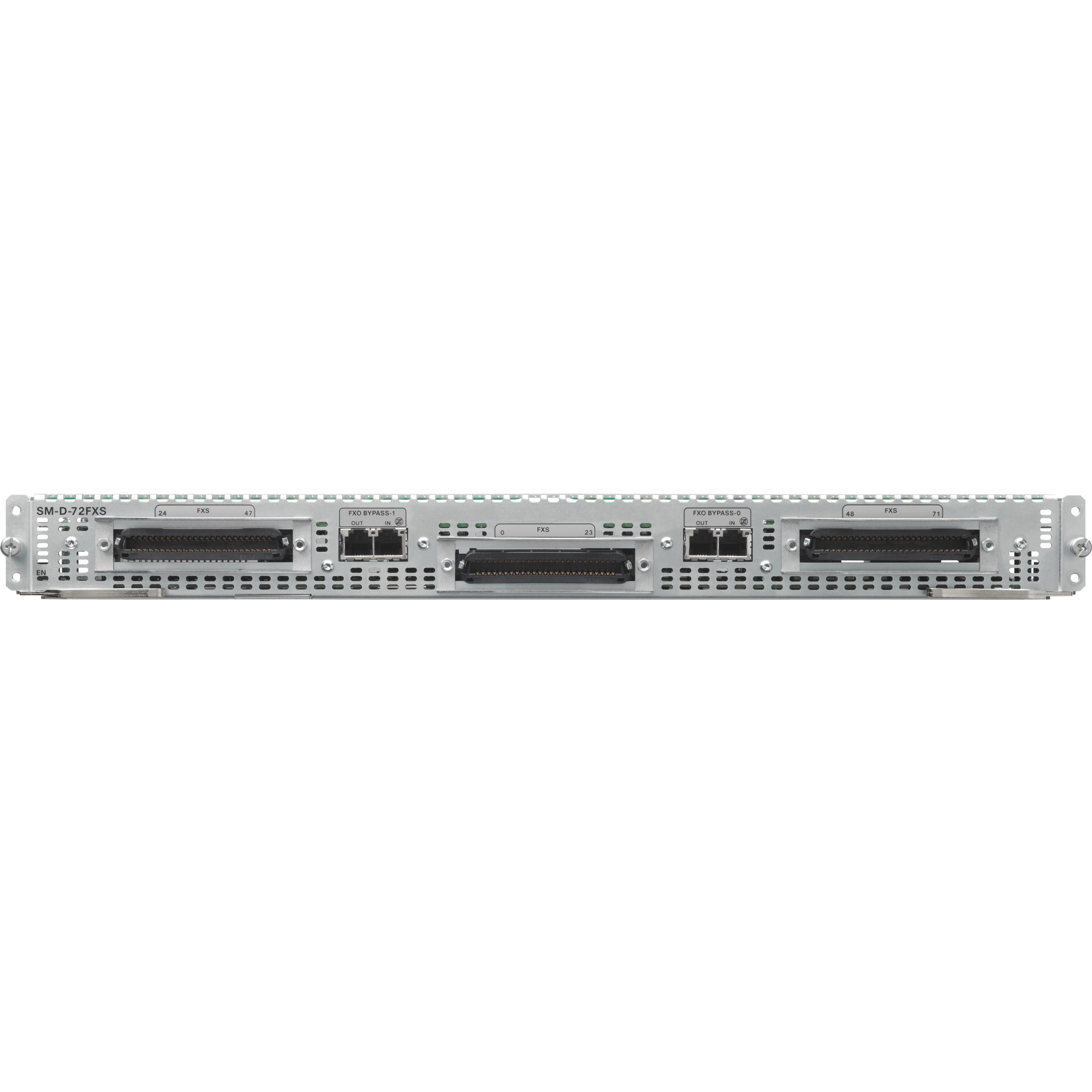 Cisco 72 Port FXS Double Wide Service Module - For Data Networking, Voice - 3 x RJ-21 - Hot-swappable
