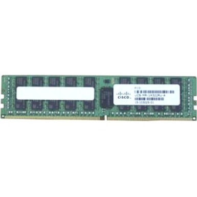 Cisco 32GB DDR4 SDRAM Memory Module - 32 GB (1 x 32GB) - DDR4-2666/PC4-21300 DDR4 SDRAM - 2666 MHz - CL15 - 1.20 V - ECC - Registered - 288-pin - DIMM