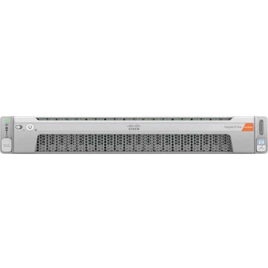 Cisco HyperFlex Server Barebone System - 2U Rack-mountable - 2 x Processor Support - Intel C620 Chip - 3 TB DDR4 SDRAM DDR4-2666/PC4-21300 Maximum RAM Support - 24 Total Memory Slots - Serial ATA/600 