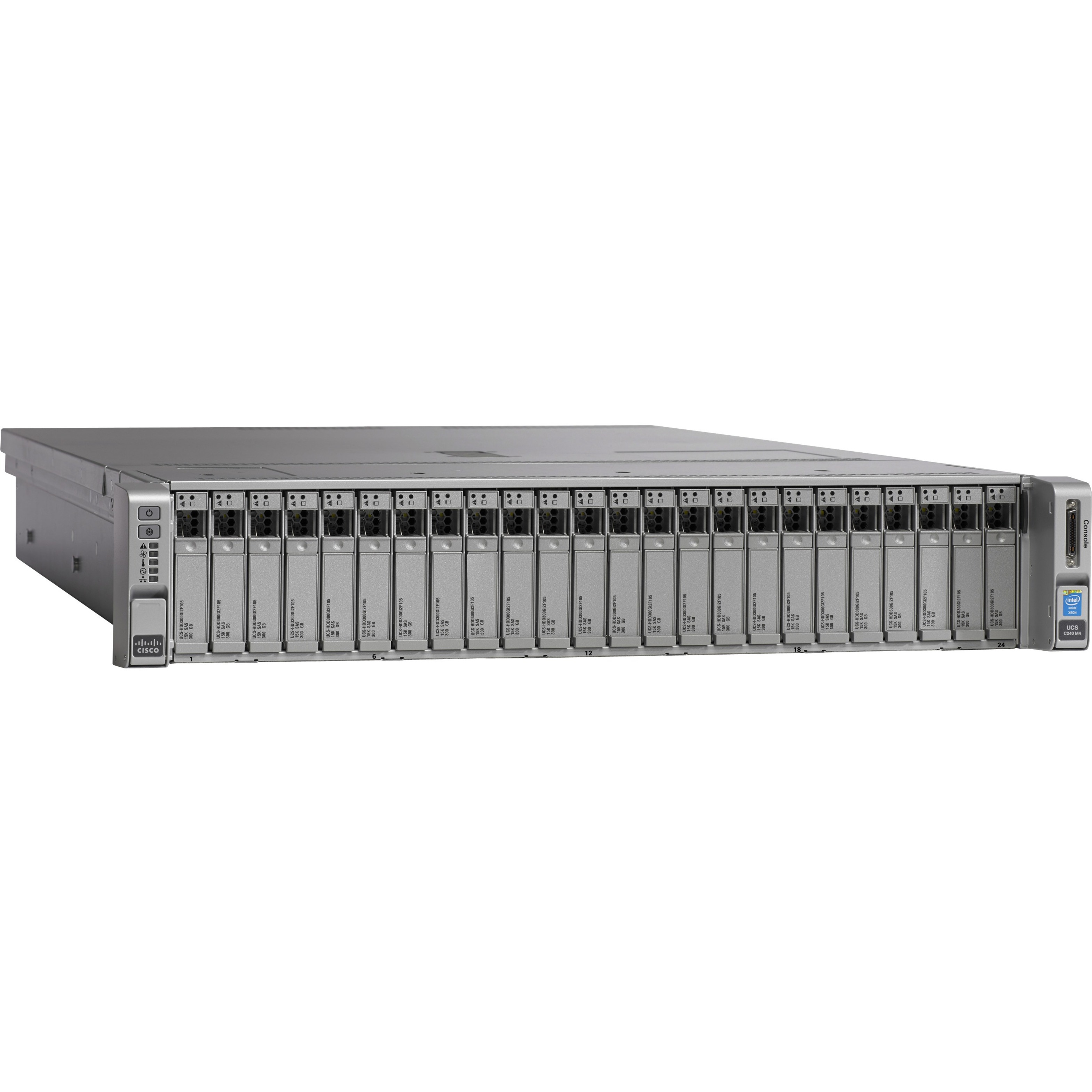 Cisco Barebone System - Refurbished - 2U Rack-mountable - 2 x Processor Support - DDR4 SDRAM Maximum RAM Support - 24 Total Memory Slots - 12Gb/s SAS RAID Supported, Serial ATA Controller - Processor 