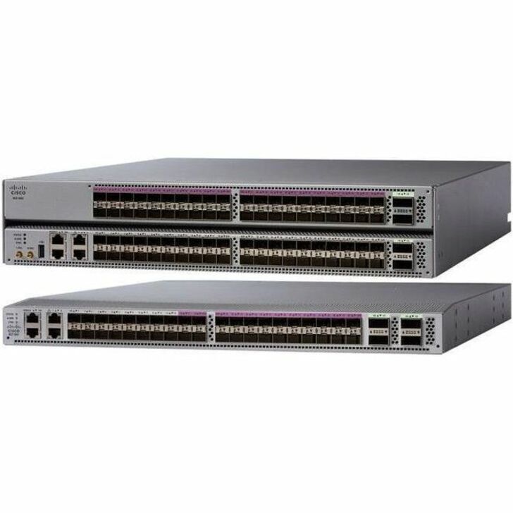 Cisco NCS-5001 Router - Management Port - 44 SFP+ Slots, QSFP28 Slots - 16 GB - 100 Gigabit Ethernet - IEEE 802.1Q, IEEE 802.1ad - 1U - Rack-mountable - 1 Year