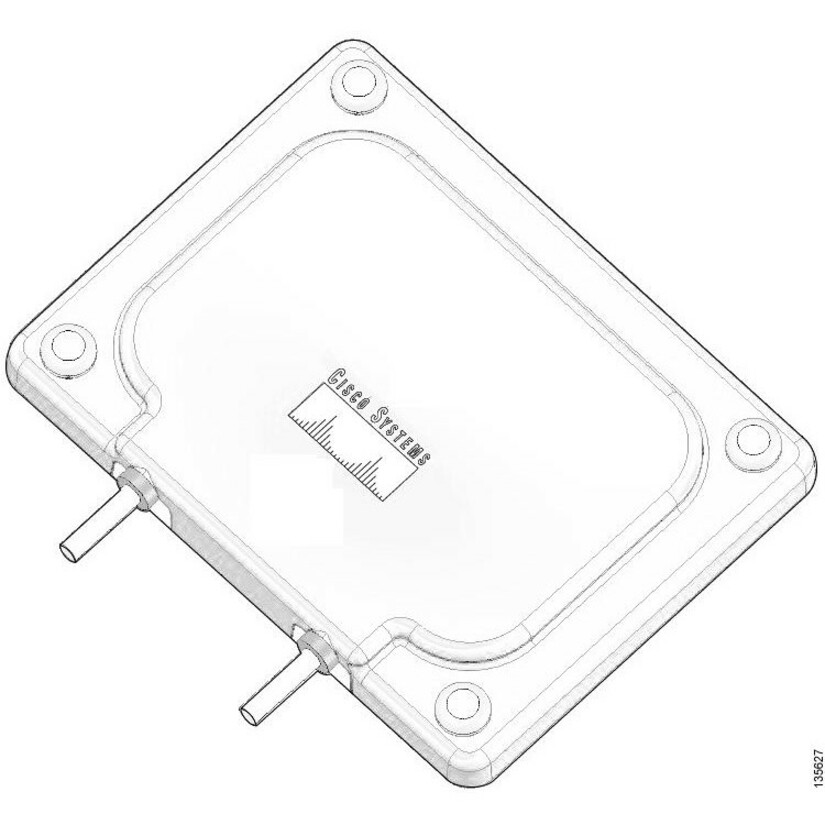 Cisco Aironet 7-dBi Diversity Patch Antenna - 5150 MHz to 5850 MHz - 7 dBi - Outdoor, IndoorRP-TNC Connector