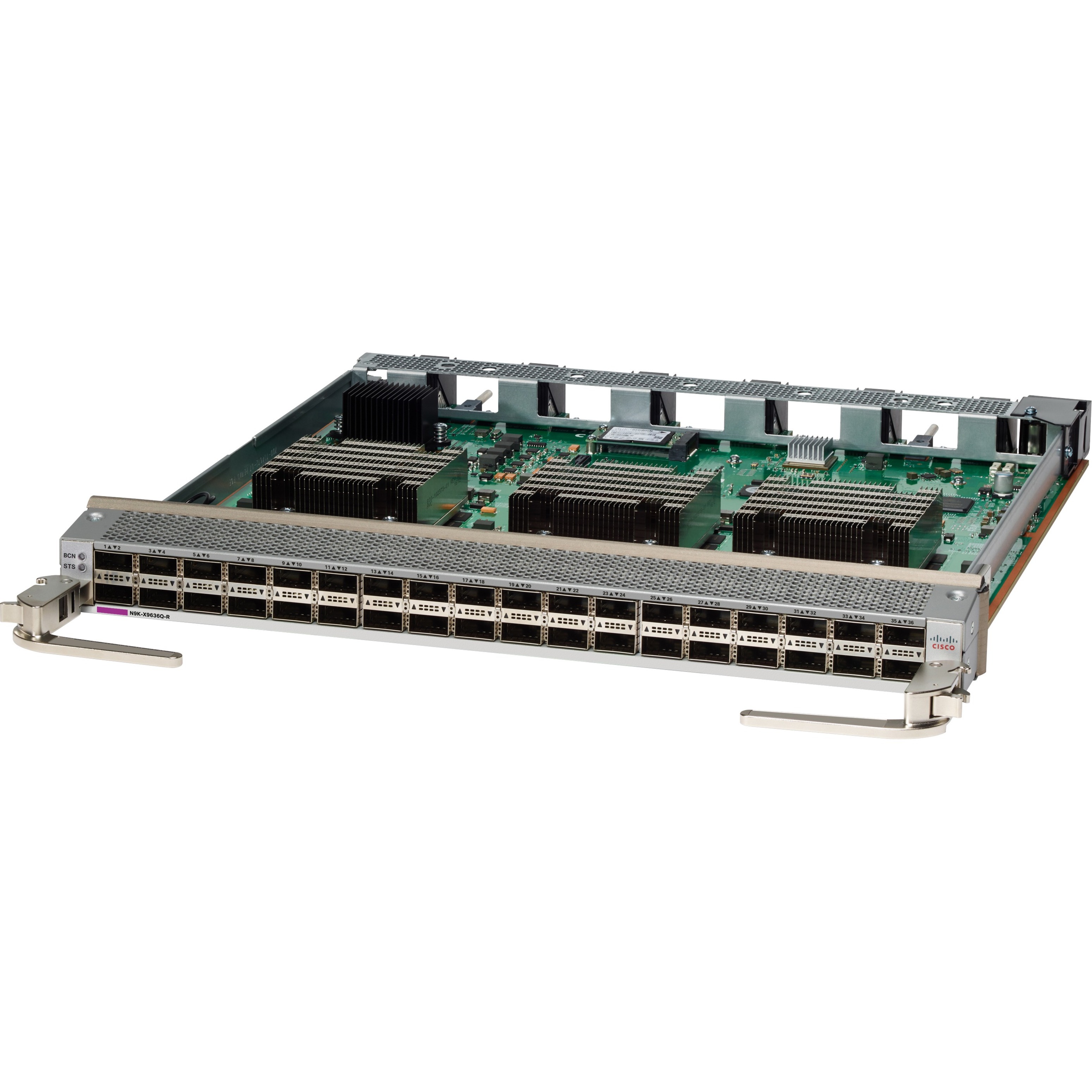 Cisco 36-Port 40 Gigabit Ethernet QSFP Line Card - For Optical Network, Data NetworkingOptical Fiber40 Gigabit Ethernet - 40GBase-X - 36 x Expansion Slots - QSFP