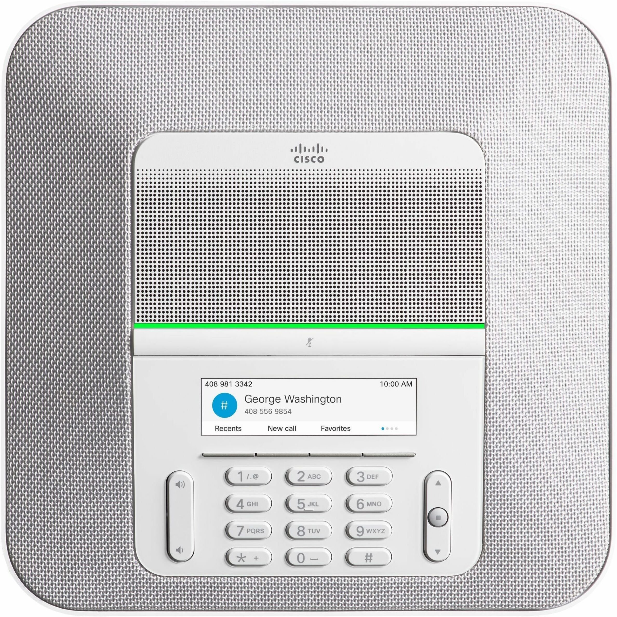 Cisco 8832 IP Conference Station - Corded - White - 1 x Total Line - VoIP - 1 x Network (RJ-45) - PoE Ports