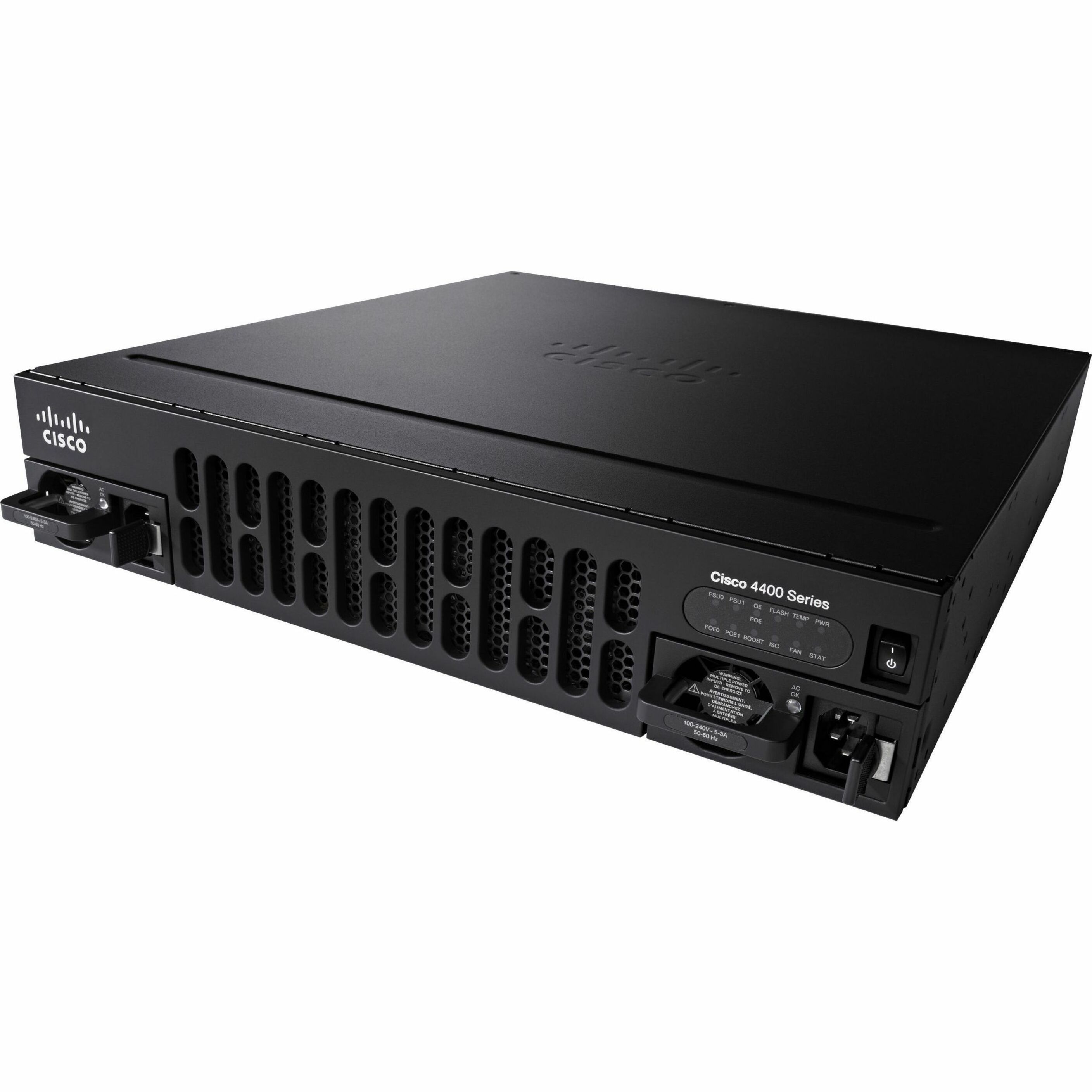 Cisco 4451-X Router - Refurbished - 4 Ports - Management Port - 10 - Gigabit Ethernet - 2U - Rack-mountable, Desktop - 90 Day