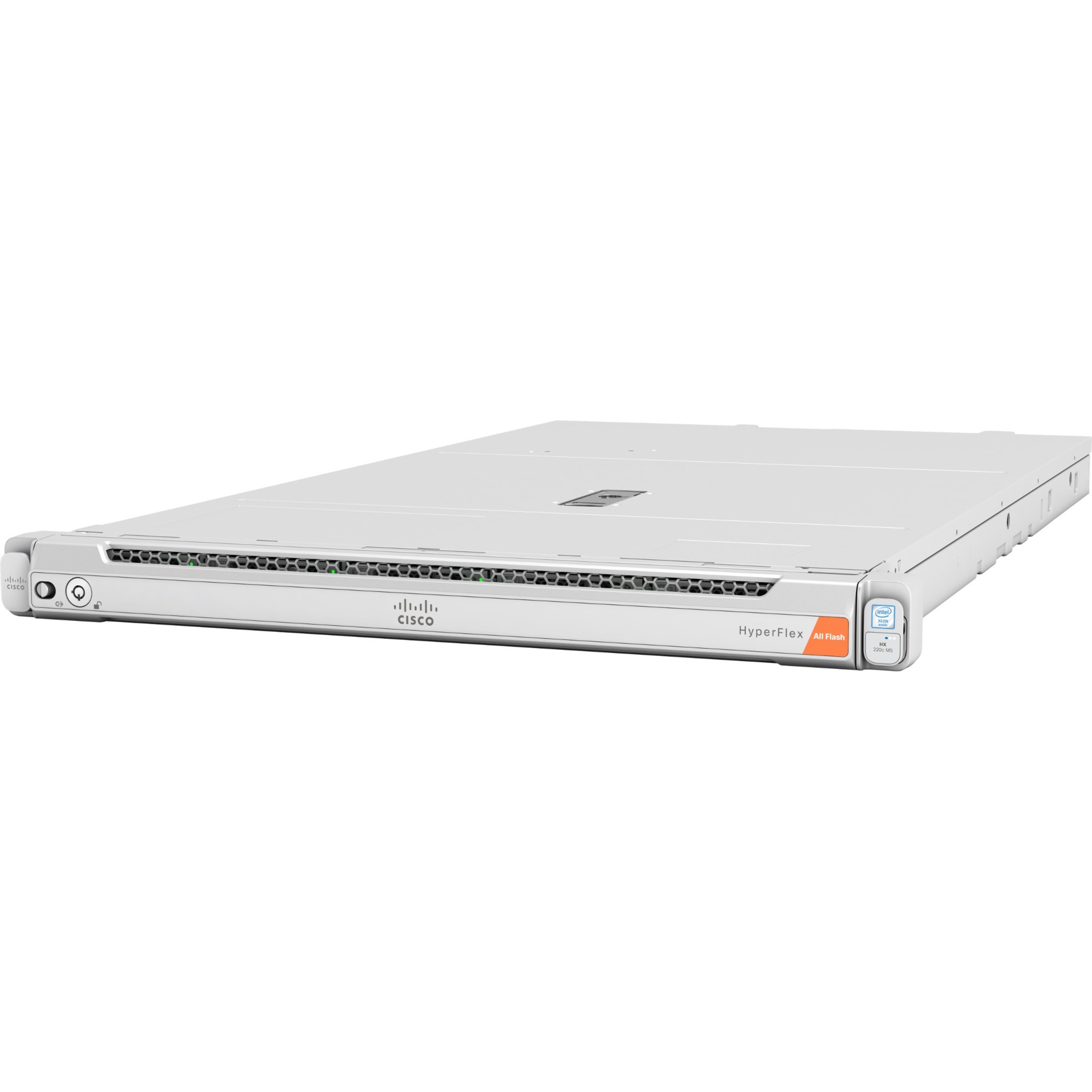 Cisco HyperFlex HXAF220c M5 1U Rack Server - 2 Xeon Silver 4114 2.20 GHz - 192 GB RAM - 12Gb/s SAS Controller - Intel C620 Chip - 2 Processor Support - 3 TB RAM Support - DDR4 SDRAM Up to 16 MB Graphi