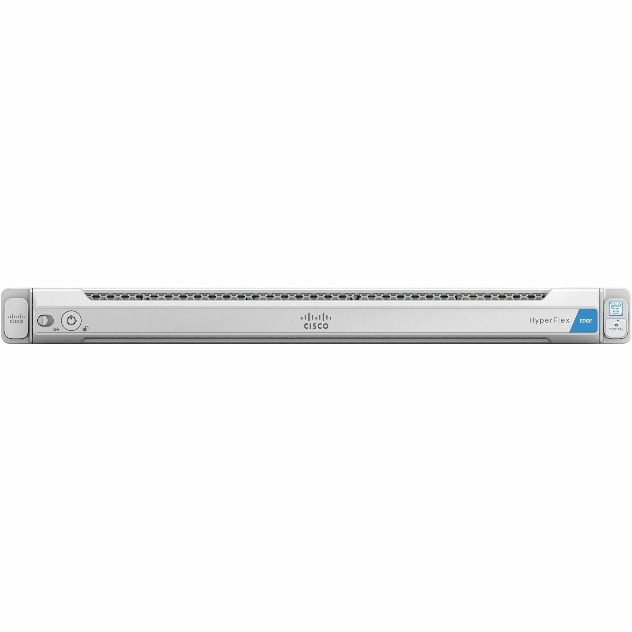 Cisco HyperFlex HX220c M5 1U Rack Server - 2 Xeon Bronze 3106 1.70 GHz - 128 GB RAM - Intel C621 Chip - 2 Processor Support - 3 TB RAM Support - DDR4 SDRAM Up to 16 MB Graphic Card - 10 Gigabit Ethern
