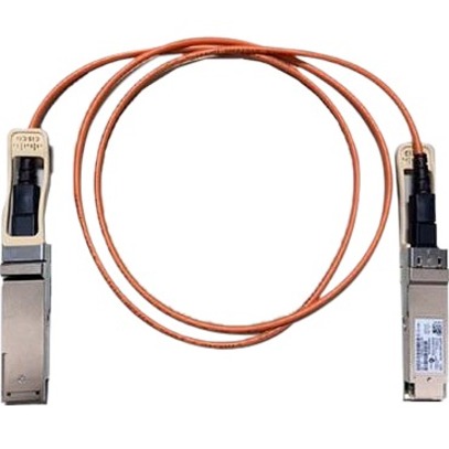 Cisco Fiber Optic Network Cable - 22.97 ft Fiber Optic Network Cable for Network Device - First End: QSFP Network - 40 Gbit/s - Blue - Refurbished