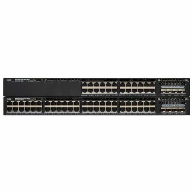 Cisco Catalyst WS-C3650-48TD Layer 3 Switch - 48 Ports - Manageable - Gigabit Ethernet, 10 Gigabit Ethernet - 10/100/1000Base-T - Refurbished - 3 Layer Supported - Twisted Pair - 1U - Rack-mountable -