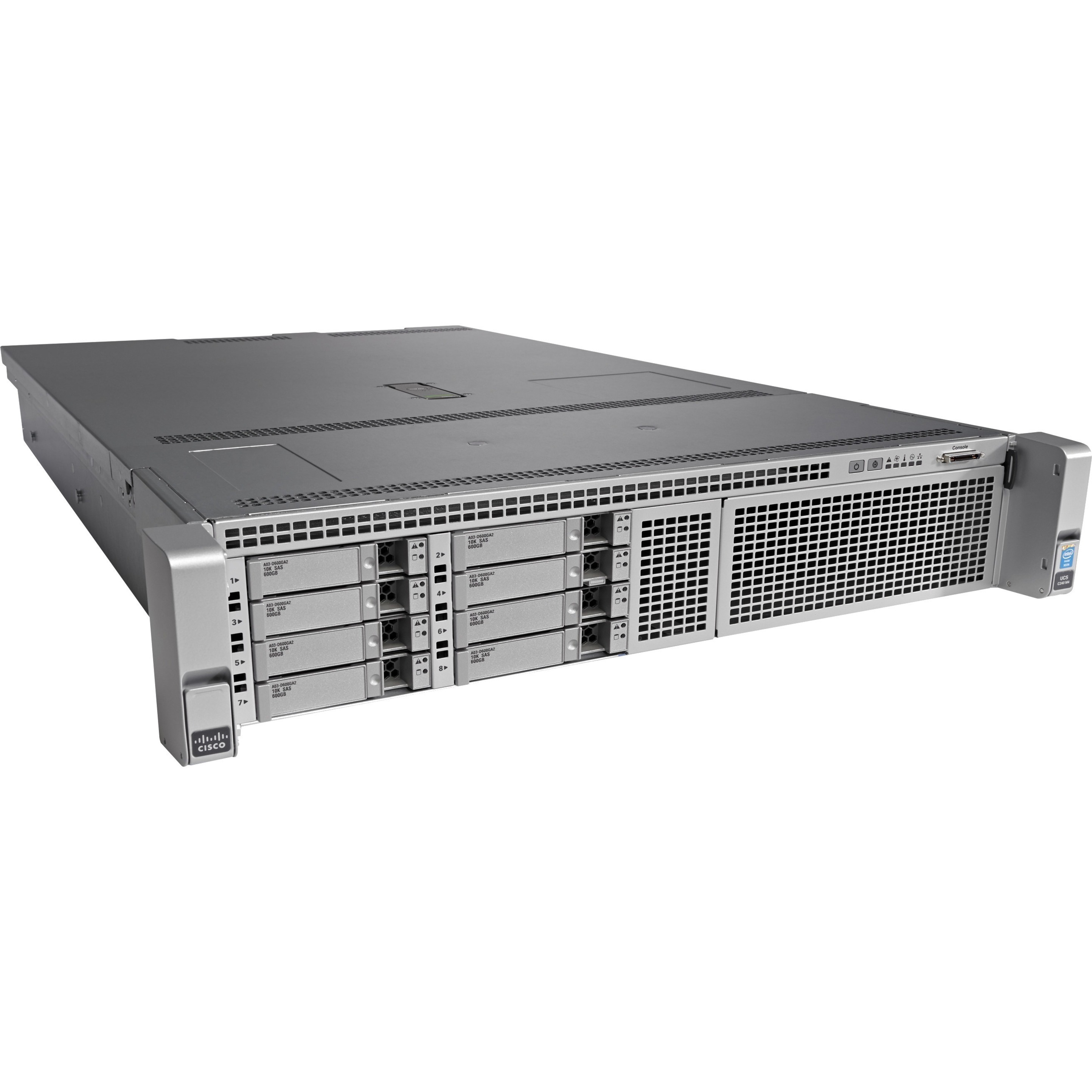 Cisco C240 M4 2U Rack Server - 2 Xeon E5-2680 v3 2.50 GHz - 32 GB RAM - 12Gb/s SAS, Serial ATA Controller - Refurbished - 2 Processor Support - 1.50 TB RAM Support - DDR4 SDRAM Up to 8 MB Graphic Card