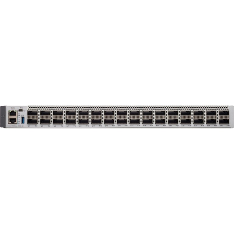 Cisco Catalyst C9500-32C Layer 3 Switch - Manageable - 3 Layer Supported - Modular - Optical Fiber - 1U - Rack-mountable
