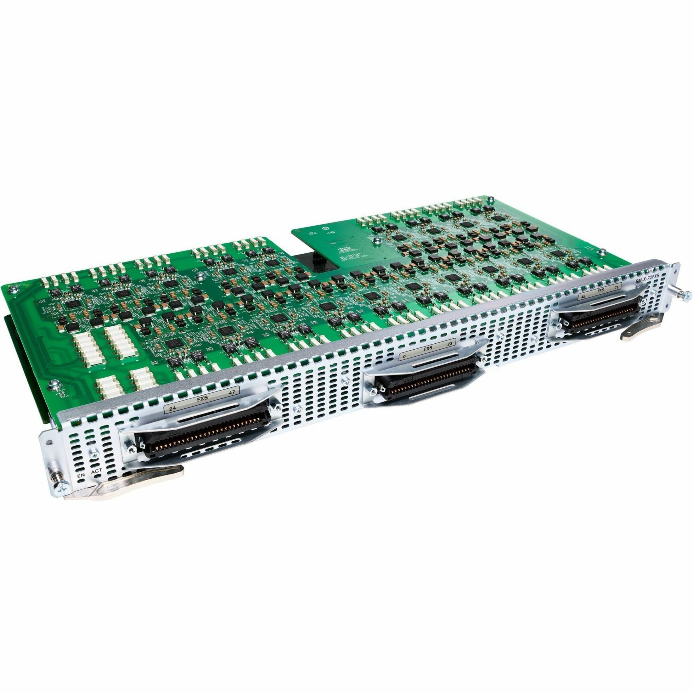 Cisco 72-Port FXS Double-Wide Service Module - For Data Networking - 72 x RJ-21 LAN - Twinaxial - Plug-in Module - 1