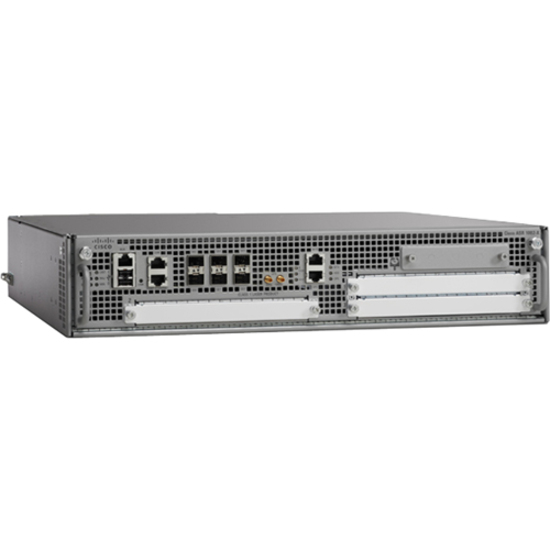 Cisco ASR1002-X, 5G, VPN Bundle, K9, AES License - Refurbished - Management Port - 9 Shared Port Adapter Slots, SFP (mini-GBIC) Slots - 4 GB - Gigabit Ethernet - 2U - Rack-mountable - 90 Day