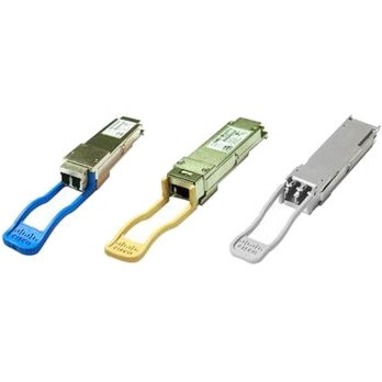 Cisco 4x10GBASE-LR QSFP Modules for SMF - For Optical Network, Data Networking - 1 x MPO/MTP 40GBase-LR Network - Optical Fiber - Single-mode - 40 Gigabit Ethernet - 40GBase-LR - Hot-swappable