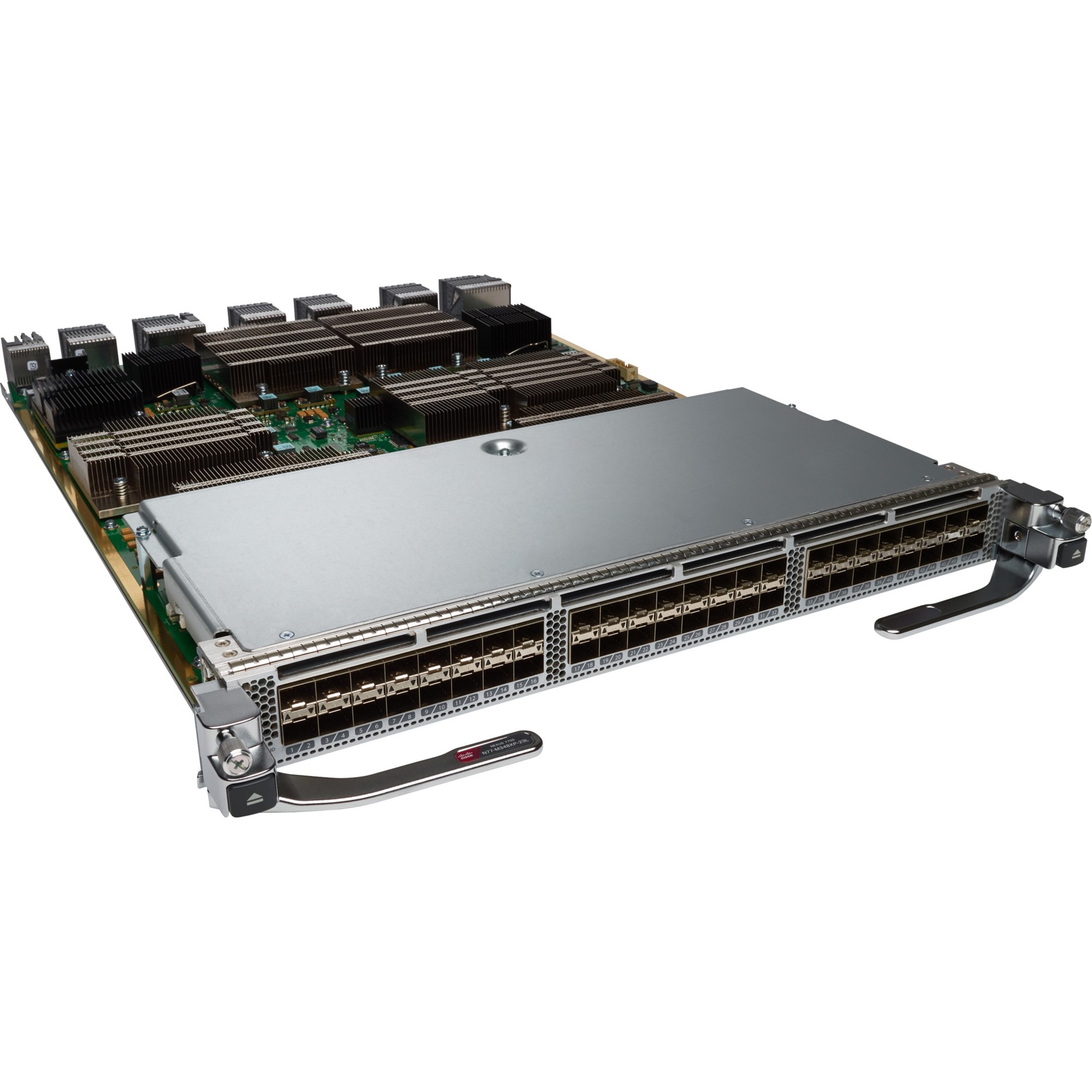 Cisco Nexus 7700 M3-Series 48-Port 1/10G Ethernet Module - For Data Networking, Optical NetworkOptical Fiber10 Gigabit Ethernet, Gigabit Ethernet - 1000Base-X, 10GBase-X - 48 x Expansion Slots - SFP+