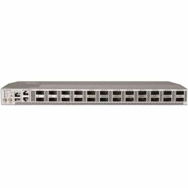 Cisco NCS55A1 Fixed 24x100G Chassis - 24 Ports - Management Port - 100 Gigabit Ethernet - IEEE 802.1ae, IEEE 802.1Q, IEEE 802.1ab, IEEE 802.1ad, IEEE 802.3ad - 1U - Rack-mountable - 1 Year