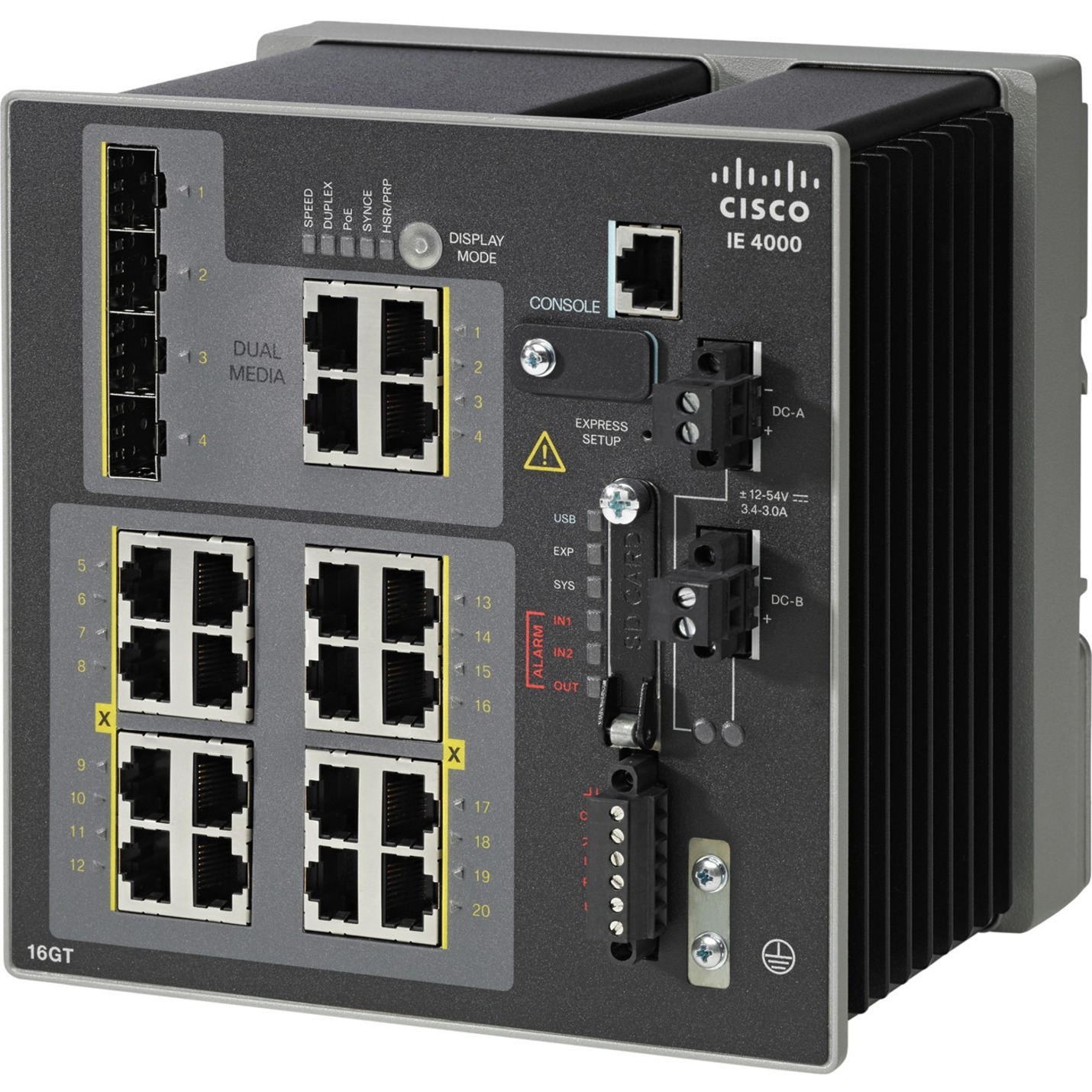 Cisco 4000 Layer 3 Switch - 20 Ports - Manageable - 10/100/1000Base-T - Refurbished - 3 Layer Supported - Twisted Pair - 5 Year Limited Warranty - TAA Compliant