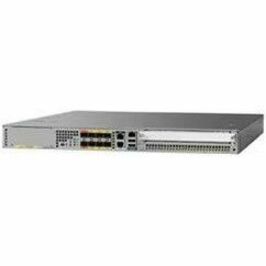 Cisco ASR 1001-X Router - Refurbished - 9 Shared Port Adapter Slots, SFP (mini-GBIC) Slots, SFP+ Slots, Embedded Service Processor Slots, Network Interface Module (NIM) Slots - 8 GB - 10 Gigabit Ether