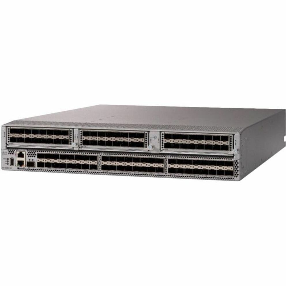 Cisco MDS 9396T Fibre Channel Switch - 48 Ports - 32 Gbit/s - 48 Fiber Channel Ports - 96 x SFP+ Slots - Manageable - Rack-mountable - 2U