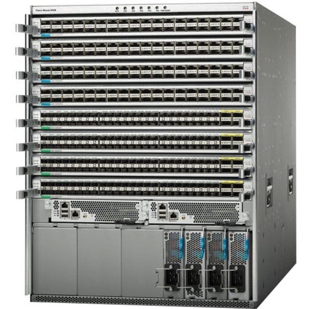 Cisco Nexus 9500 ACI Leaf Linecard, 48p 1/10G-T Plus 4p QSFP Linecard (Non-Blocking) - For Data Networking, Optical Network - 48 x RJ-45 10GBase-T LAN - Twisted Pair10 Gigabit Ethernet - 10GBase-T - 4