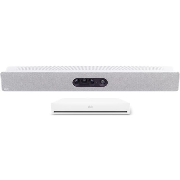 Cisco Room Kit Pro - GPL, including - CMOS - 3840 x 2160 Video (Content) - H.323, H.264, SIP, H.460.18/19, H.235v3 - 4K UHD - 60 fps - H.265, H.239 - G.711, G.722, G.722.1, AAC-LD, G.729ab, Opus - 3 x