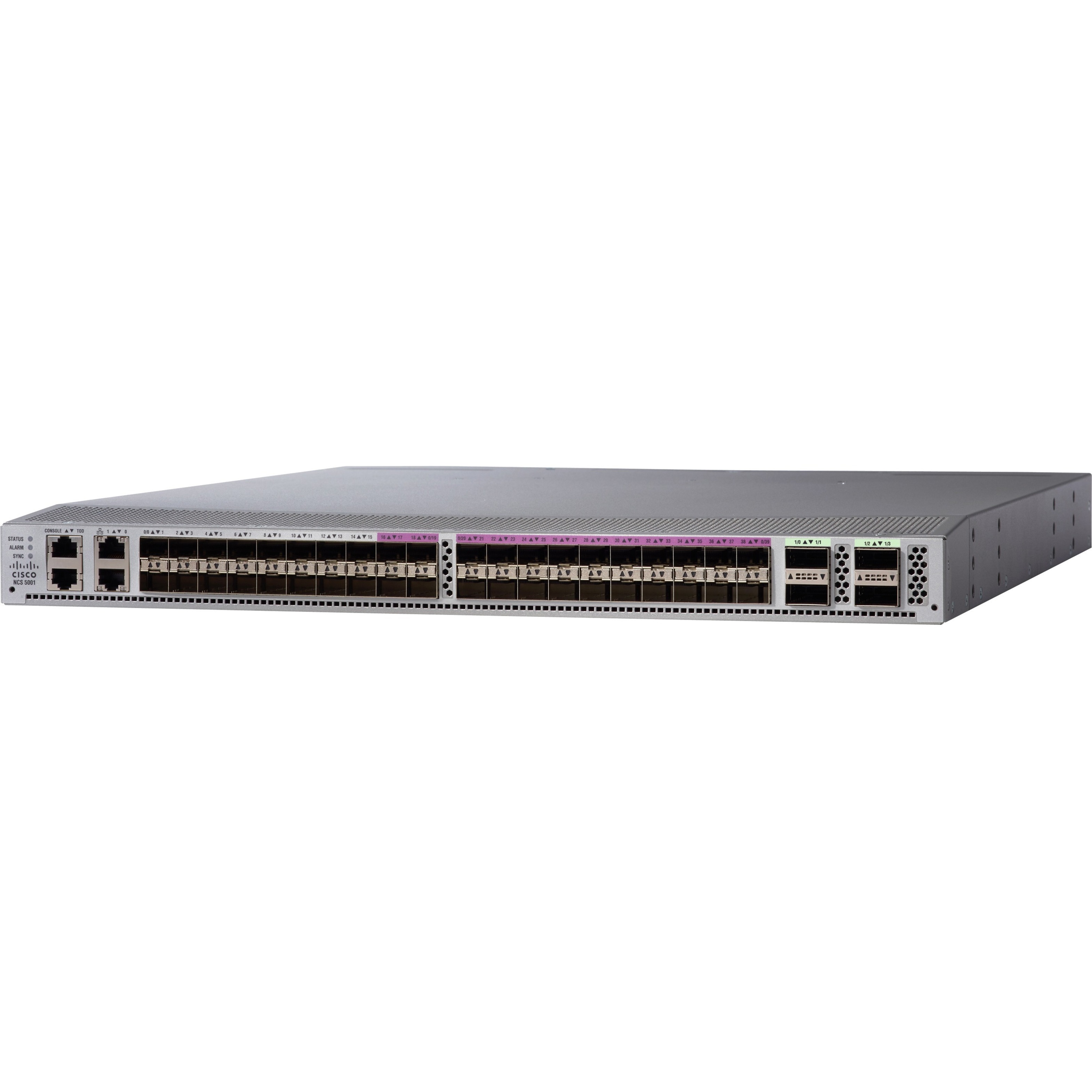 Cisco NCS 5001 Routing System - Refurbished - Management Port - 44 - 100 Gigabit Ethernet - 1U - Rack-mountable