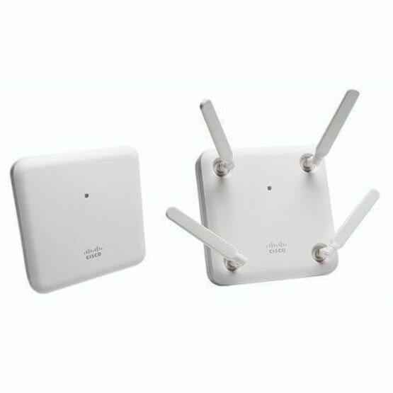 Cisco Aironet 1852I Dual Band Wi-Fi 5 IEEE 802.11ac 1.70 Gbit/s Wireless Access Point - 2.47 GHz, 5.70 GHz - MIMO Technology - 2 x Network (RJ-45) - Ethernet, Fast Ethernet, Gigabit Ethernet
